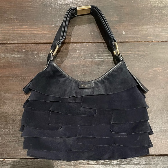 YSL Saint Tropez Suede Hobo Shoulder Bag - Picture 1 of 11